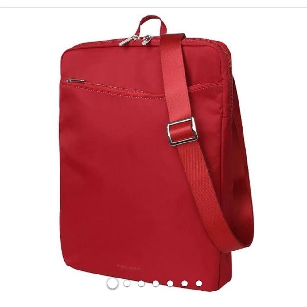 Tucano Finatex Shoulder Bag. Red.